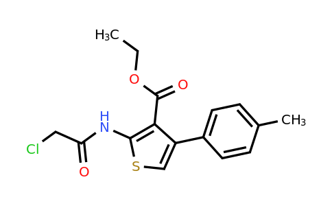 CAS 138098-81-4 | ethyl 2-(2-chloroacetamido)-4-(4-methylphenyl)thiophene-3-carboxylate