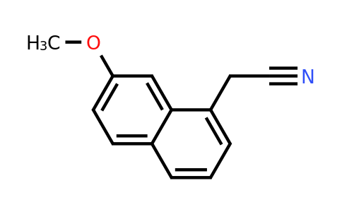CAS 138113-08-3 | 2-(7-methoxynaphthalen-1-yl)acetonitrile