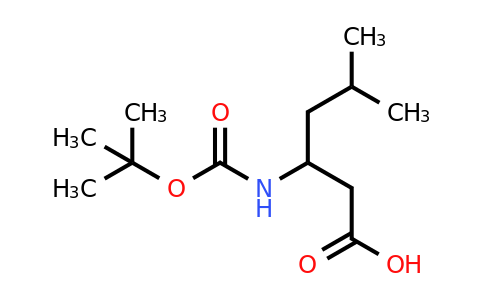 CAS 138165-75-0 | 3-(Tert-butoxycarbonylamino)-5-methylhexanoic acid