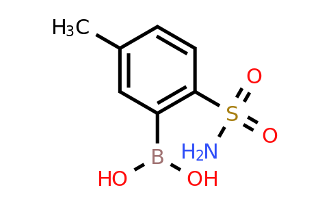 CAS 1381759-84-7 | (5-Methyl-2-sulfamoylphenyl)boronic acid