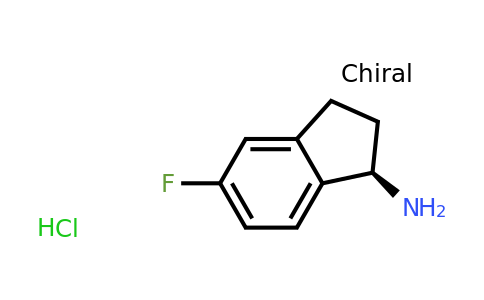 (R)-5-Fluoro-2,3-dihydro-1H-inden-1-amine hydrochloride