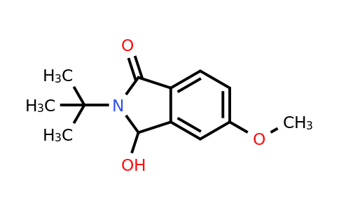CAS 1381944-83-7 | 2-(tert-Butyl)-3-hydroxy-5-methoxyisoindolin-1-one