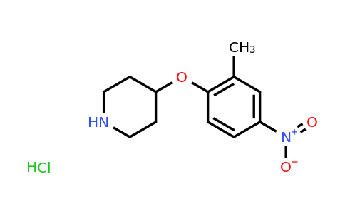 CAS 138227-67-5 | 4-(2-Methyl-4-nitro-phenoxy)-piperidine hydrochloride