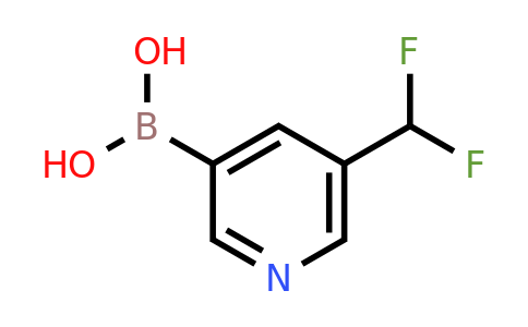 CAS 1382475-69-5 | 5-Difluoromethyl-pyridine-3-boronic acid