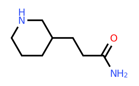 CAS 138304-79-7 | 3-(Piperidin-3-yl)propanamide