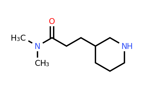 CAS 138304-80-0 | N,N-Dimethyl-3-(piperidin-3-yl)propanamide