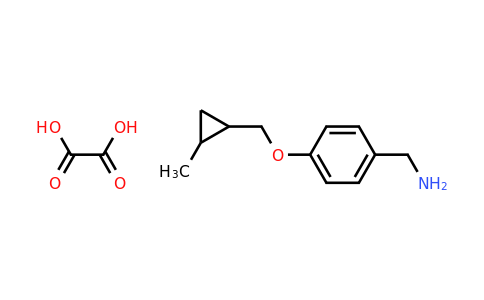 CAS 1383132-97-5 | (4-((2-Methylcyclopropyl)methoxy)phenyl)methanamine oxalate