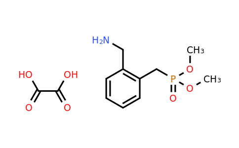 CAS 1383133-20-7 | dimethyl (2-(aminomethyl)benzyl)phosphonate oxalate