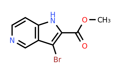 CAS 1383252-84-3 | methyl 3-bromo-1H-pyrrolo[3,2-c]pyridine-2-carboxylate