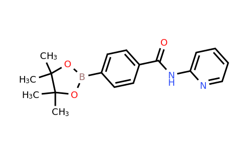 CAS 1383385-64-5 | N-(pyridin-2-yl)-4-(4,4,5,5-tetramethyl-1,3,2-dioxaborolan-2-yl)benzamide