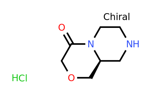 CAS 1383427-98-2 | (9aS)-octahydropiperazino[2,1-c]morpholin-4-one hydrochloride