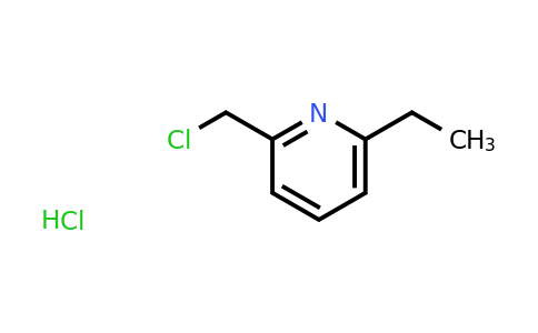 CAS 1383474-32-5 | 2-(chloromethyl)-6-ethylpyridine hydrochloride