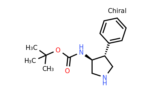 CAS 1383784-29-9 | tert-butyl N-[(3S,4R)-4-phenylpyrrolidin-3-yl]carbamate