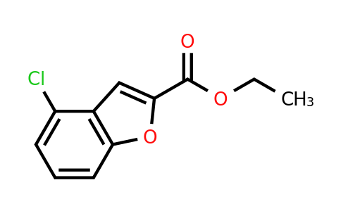 CAS 1383842-58-7 | ethyl 4-chlorobenzofuran-2-carboxylate
