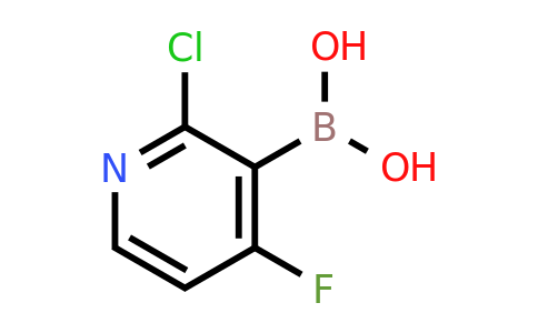 CAS 1383970-43-1 | 2-Chloro-4-fluoropyridine-3-boronic acid