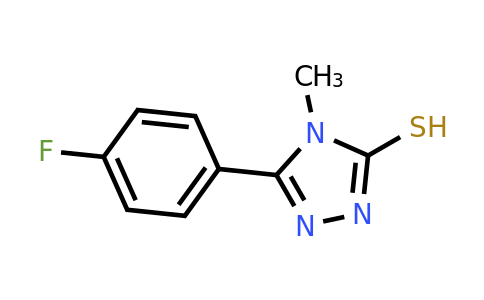 CAS 138417-35-3 | 5-(4-fluorophenyl)-4-methyl-4H-1,2,4-triazole-3-thiol