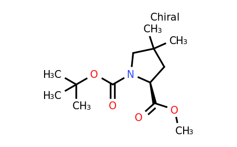 CAS 138423-86-6 | 1-tert-butyl 2-methyl (2S)-4,4-dimethylpyrrolidine-1,2-dicarboxylate
