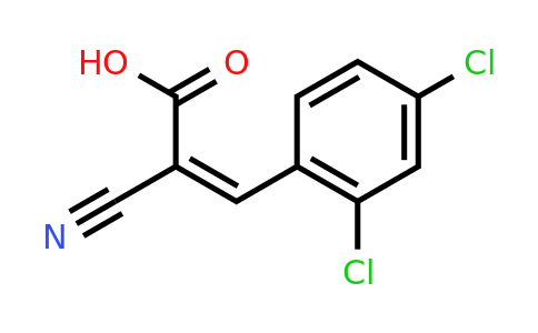 CAS 1384245-44-6 | (2Z)-2-Cyano-3-(2,4-dichlorophenyl)acrylic acid