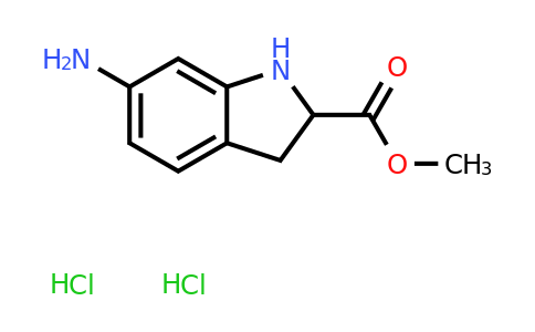 CAS 1384264-16-7 | Methyl 6-aminoindoline-2-carboxylate dihydrochloride