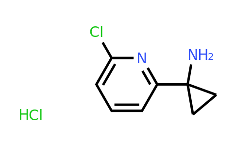 CAS 1384264-20-3 | 1-(6-chloropyridin-2-yl)cyclopropan-1-amine hydrochloride