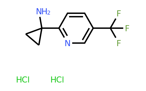 CAS 1384264-48-5 | 1-(5-(trifluoromethyl)pyridin-2-yl)cyclopropan-1-amine dihydrochloride