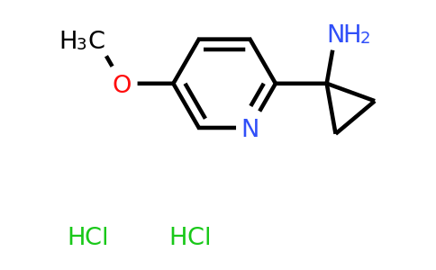 CAS 1384264-66-7 | 1-(5-methoxypyridin-2-yl)cyclopropan-1-amine dihydrochloride