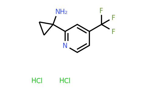 CAS 1384264-67-8 | 1-(4-(trifluoromethyl)pyridin-2-yl)cyclopropan-1-amine dihydrochloride
