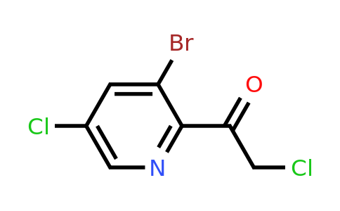 CAS 1384264-88-3 | 1-(3-bromo-5-chloropyridin-2-yl)-2-chloroethanone