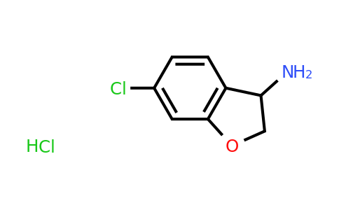 6-Chloro-2,3-dihydro-benzofuran-3-ylamine hydrochloride
