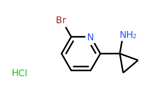 CAS 1384265-49-9 | 1-(6-bromopyridin-2-yl)cyclopropan-1-amine hydrochloride