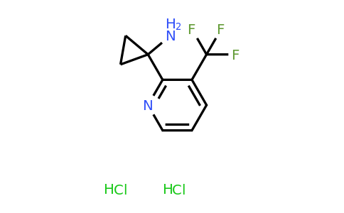 CAS 1384265-51-3 | 1-(3-(trifluoromethyl)pyridin-2-yl)cyclopropan-1-amine dihydrochloride