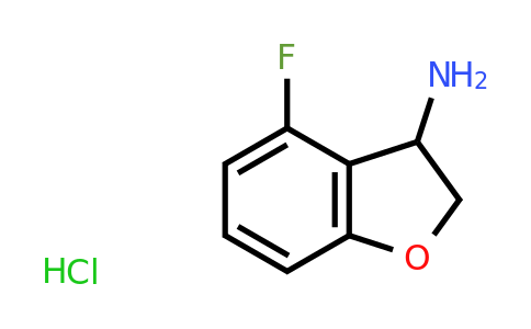 CAS 1384265-54-6 | 4-fluoro-2,3-dihydro-1-benzofuran-3-amine hydrochloride