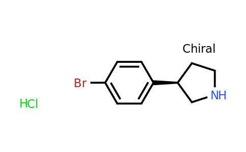 CAS 1384268-64-7 | (R)-3-(4-bromophenyl)pyrrolidine hydrochloride