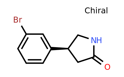 CAS 1384268-89-6 | (S)-4-(3-Bromophenyl)pyrrolidin-2-one
