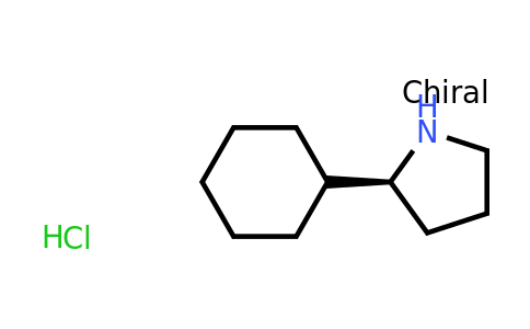 CAS 1384269-06-0 | (S)-2-Cyclohexylpyrrolidine hydrochloride
