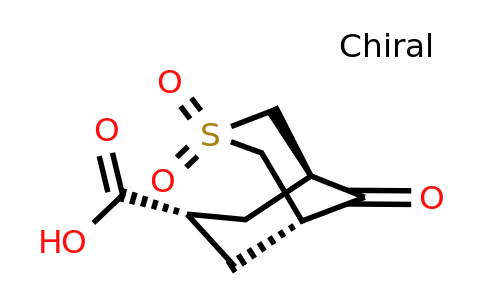 CAS 1384424-49-0 | (1R,5S,7s)-9-oxo-3-thiabicyclo[3.3.1]nonane-7-carboxylic acid 3,3-dioxide
