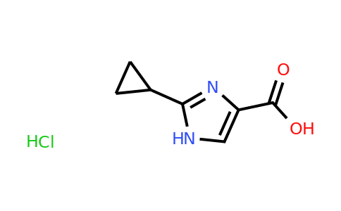 CAS 1384427-25-1 | 2-cyclopropyl-1H-imidazole-4-carboxylic acid hydrochloride