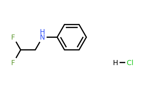 CAS 1384427-28-4 | N-(2,2-Difluoroethyl)aniline hydrochloride