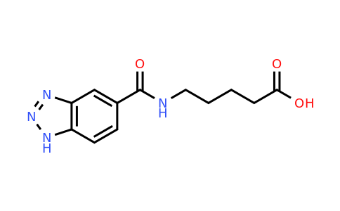 CAS 1384427-31-9 | 5-(1H-1,2,3-Benzotriazol-5-ylformamido)pentanoic acid