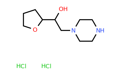 CAS 1384427-53-5 | 1-(oxolan-2-yl)-2-(piperazin-1-yl)ethan-1-ol dihydrochloride
