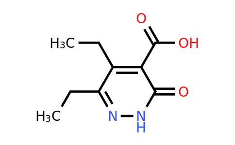CAS 1384427-72-8 | 5,6-diethyl-3-oxo-2,3-dihydropyridazine-4-carboxylic acid