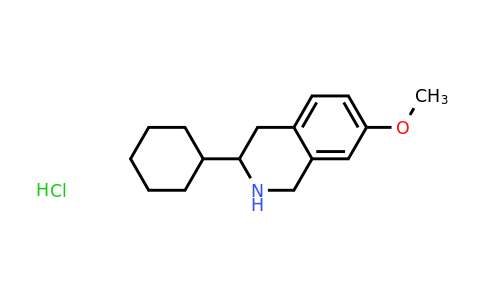 CAS 1384427-75-1 | 3-cyclohexyl-7-methoxy-1,2,3,4-tetrahydroisoquinoline hydrochloride