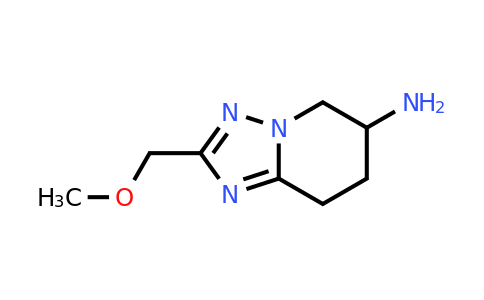 CAS 1384427-82-0 | 2-(methoxymethyl)-5H,6H,7H,8H-[1,2,4]triazolo[1,5-a]pyridin-6-amine