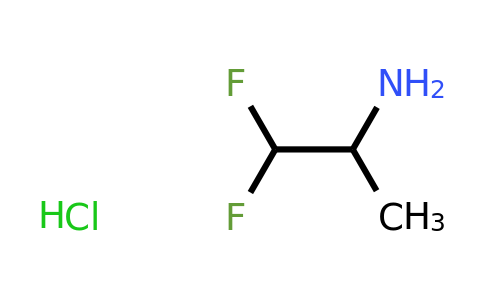 CAS 1384427-90-0 | 1,1-Difluoropropan-2-amine hydrochloride