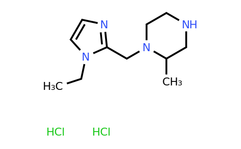 CAS 1384427-95-5 | 1-[(1-ethyl-1H-imidazol-2-yl)methyl]-2-methylpiperazine dihydrochloride