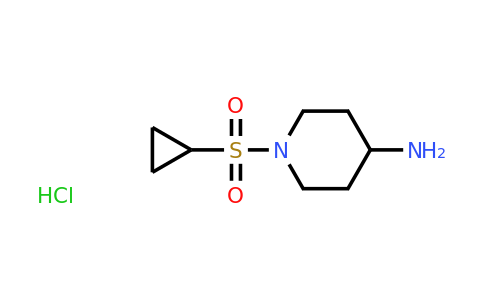 CAS 1384428-03-8 | 1-(cyclopropanesulfonyl)piperidin-4-amine hydrochloride