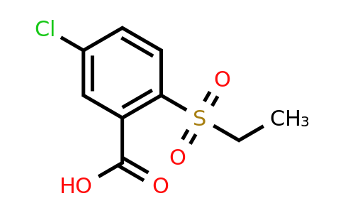 CAS 1384428-08-3 | 5-chloro-2-(ethanesulfonyl)benzoic acid