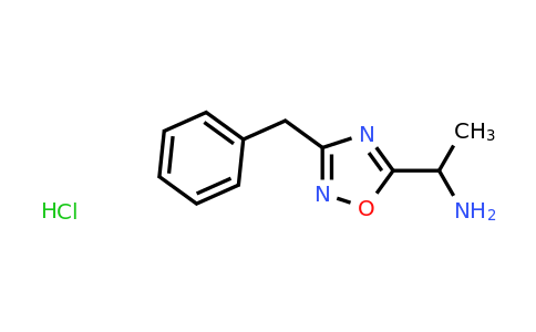 CAS 1384428-19-6 | 1-(3-benzyl-1,2,4-oxadiazol-5-yl)ethan-1-amine hydrochloride
