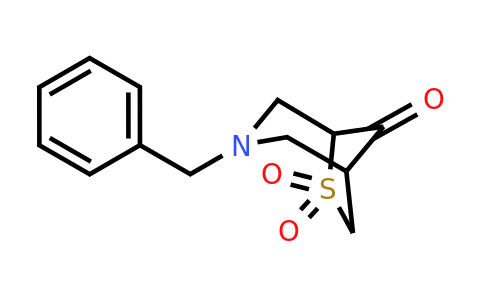 CAS 1384428-21-0 | 3-benzyl-6,6-dioxo-6λ⁶-thia-3-azabicyclo[3.2.1]octan-8-one