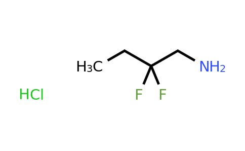 CAS 1384428-33-4 | 2,2-difluorobutan-1-amine hydrochloride